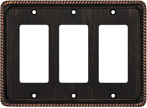 Miniatura 23 de Henne Bery Placa Decorativa de Pared con Borde de Cuerda Placa de Interruptor Cubierta de Tomacorriente