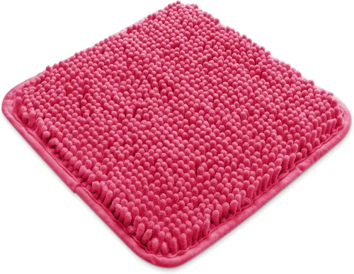 Miniatura 223 de Yeaban Alfombra de pasillo de baño de 24 x 72 pulgadas, antideslizante, alfombra de baño larga de felpilla gruesa, absorbente y lavable, alfombra