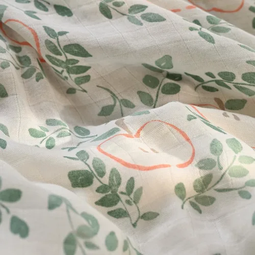 Miniatura 5 de GLLQUEN BABY Manta de Recepción para Niño Algodón de Muselina Mantas para Envolver Niñas Recién Nacidas Cuadrados Transpirable y Suave Mantas