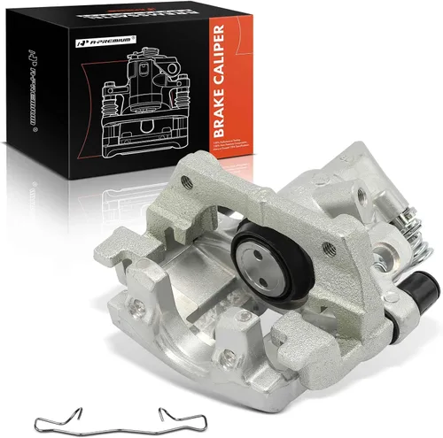 A-Premium Conjunto de pinza de freno de disco con soporte compatible con modelos Ford y Mazda seleccionados - C-Max 2013-2018, Escape 2013-2016, 3