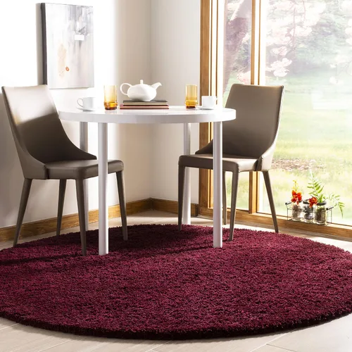 Miniatura 70 de SAFAVIEH Laguna Shag Collection - Alfombra decorativa, 2 pies 3 pulgadas x 4 pies, color beige, diseño sólido, no desprende pelusa y de fácil
