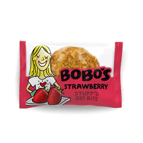 Miniatura 5 de Bobo's Oat Bites Stuff'd - Paquete variado (fresa, mantequilla de maní y gelatina y pastel de manzana), paquete de 30 (bocados de 1.3 onzas), avena