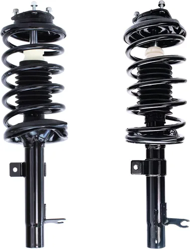 Miniatura 47 de Detroit Axle - 4WD 2 puntales delanteros para Nissan TITAN Pathfinder Armada INFINITI QX56 puntales completos con muelles helicoidales de reemplazo