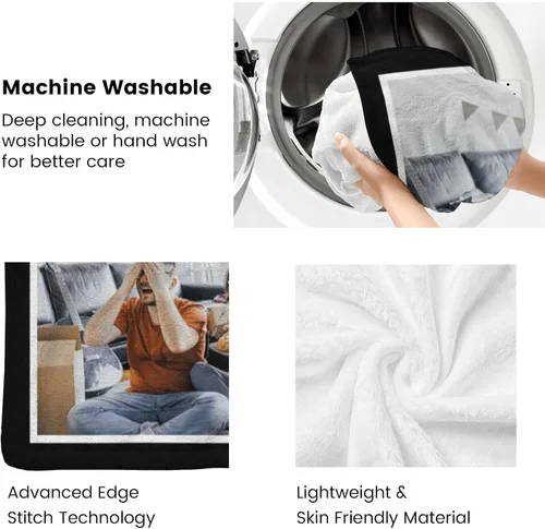 Miniatura 136 de Mantas personalizadas con foto, manta de fotos personalizada, mantas personalizadas con imagen, regalos personalizados para mujeres, hombres