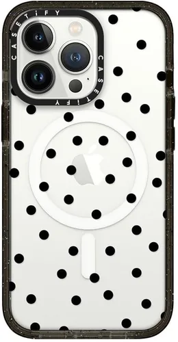 Miniatura 198 de Funda Impact de CASETiFY para iPhone 13 Pro Max con Magsafe - Estuche Claro Cuento de Invierno - Claro Negro Estuche transparente Winter Tale