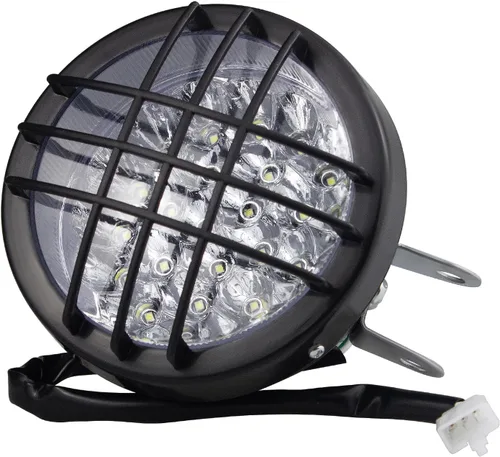 Lámpara LED para faros delanteros de 12 V, 3 cables, piezas de repuesto para 50 cc, 70 cc, 90 cc, 110 cc, 125 cc, 150 cc, 200 cc, cuatrimoto,