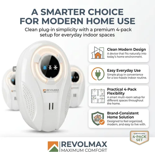 Miniatura 8 de ZRM-27, repelente ultrasónico de control de plagas, electrónico y ultrasonido, repelente de enchufe para interiores, deshazte de roedores, ratones