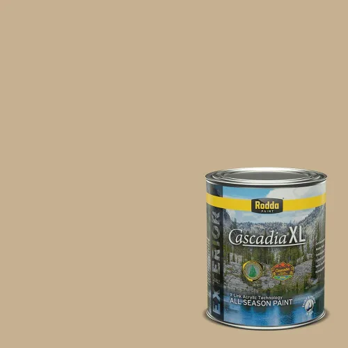 Miniatura 96 de Rodda Paint CASCADIA ZERO - Pintura plana e imprimación para interiores en uno, cuarto de galón, piel bronceada