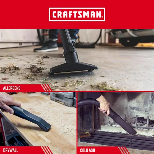 Miniatura 4 de CRAFTSMAN CMXZVBE38740 Filtro de vacío de repuesto para aspiradora de media altura HEPA para la mayoría de aspiradoras CRAFTSMAN Shop de 5 a 20