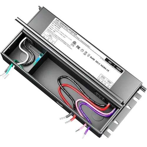 Miniatura 26 de Controlador LED regulable de 60 W y 12 V para regulador Lutron y Leviton, transformador de fuente de alimentación de CA a CC triac/ELV/MLV para tira