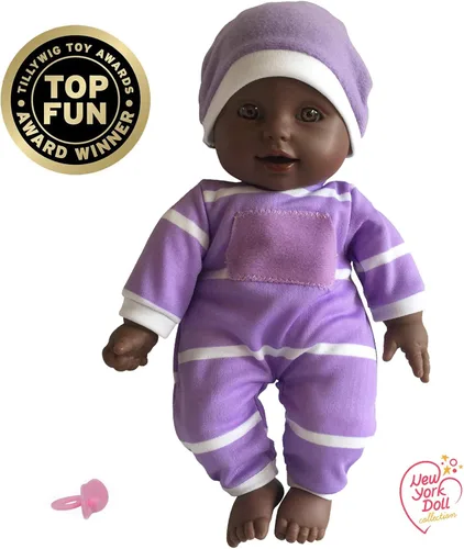 Miniatura 3 de The New York Doll Collection Muñeca de bebé de cuerpo suave de 11 pulgadas en caja de regalo - Juguete de muñeca de 11" para niños, niñas y niños