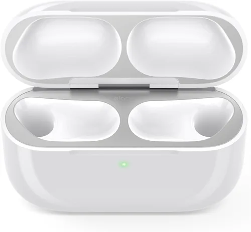 Miniatura 9 de elago Protector contra el polvo compatible con AirPods Pro 3 – Adhesivo de película antipolvo, protege de residuos de hierro y metal (gris oscuro)