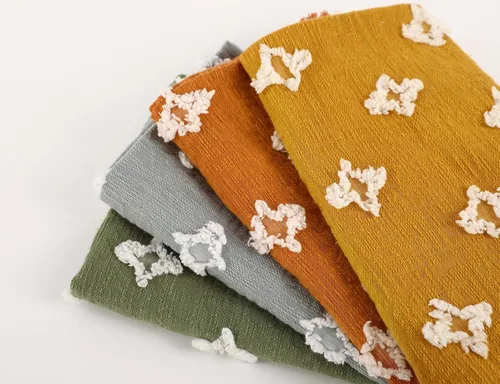 Miniatura 5 de Funda de almohada lumbar larga bohemia de 14x20 pulgadas con borla, de algodón, con patrón de flores 3D, funda de almohada lumbar larga para sofá