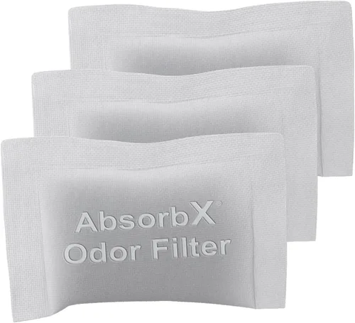 SensorCan Absorbs - Tecnología de carbón activado natural, biodegradable para usar con iTouchless compartimento de tamaño estándar AbsorbX Odor