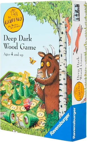 Ravensburger The Gruffalo - Juego de mesa de madera oscura profunda para niños de 3 años en adelante, juguete Gruffalo