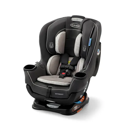 Miniatura 13 de Graco Extend2Fit 3 en 1 Asiento de coche convertible para bebé, orientación hacia atrás y hacia adelante, panel de extensión ajustable para espacio