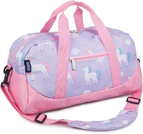 Wildkin - Bolsa de viaje para niños y niñas, tamaño equipaje y perfecto para la práctica después de la escuela o un fin de semana o viaje nocturno,