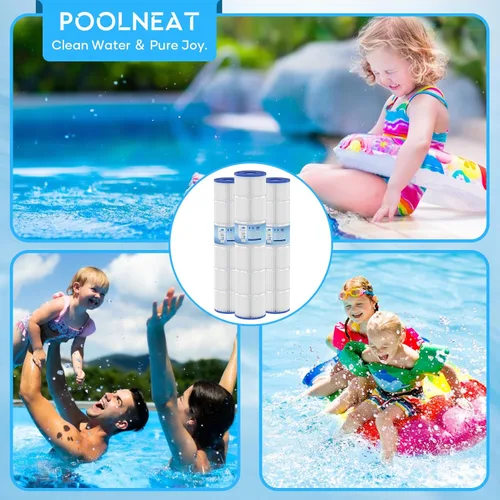 Miniatura 6 de Filtros de piscina PA106-PAK4 de repuesto para Hayward C4030, C4020, C4025, Unicel C-7488, PA106, FC-1226, CX880XRE, C4020, Ultral-A1, FC-6430, 106