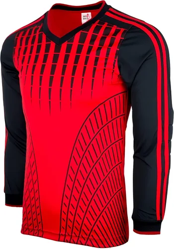 Miniatura 3 de Camiseta de fútbol de portero para hombre, camisa de portero acolchada con protector de esponja