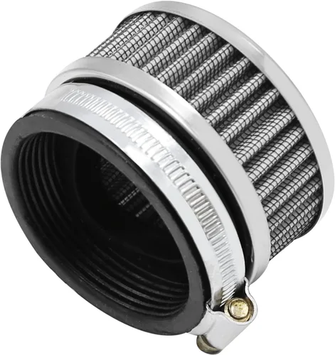 Miniatura 6 de Filtro de admisión de aire de acero inoxidable de 48 mm a 52 mm con abrazadera, se ajusta para motocicleta, scooter (1)