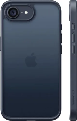 Miniatura 16 de TORRAS Funda a prueba de golpes para iPhone 13/iPhone 14, grado militar, probada en caídas, parte trasera dura protectora delgada para iPhone 13