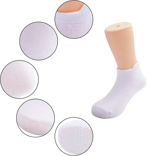Miniatura 2 de Cooraby 16 pares de calcetines antideslizantes para niños pequeños y niñas