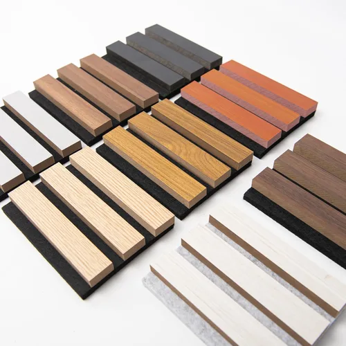 Miniatura 5 de Art3d Paneles acústicos de listones de madera para decoración elegante y reducción de ruido, panel texturizado 3D para techo y pared, paquete