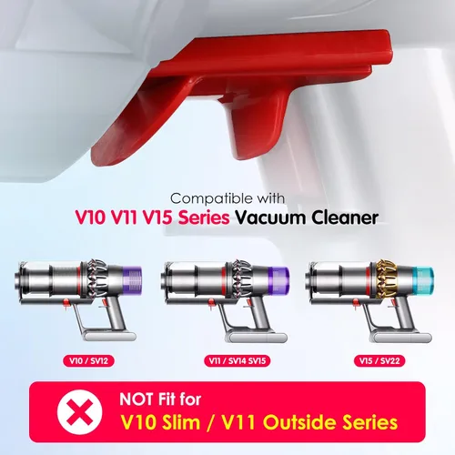 Miniatura 2 de 2 Pack de candados de gatillo compatibles con el interruptor de gatillo del aspirador Dyson V10 V11 V15, compatibles con el reemplazo de gatillo