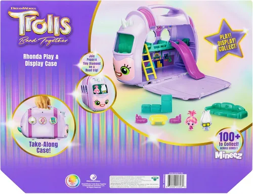 Miniatura 7 de DREAMWORKS TROLLS Band Together Mineez 10 piezas Rhonda Play & Display Case Exclusivo de Amazon