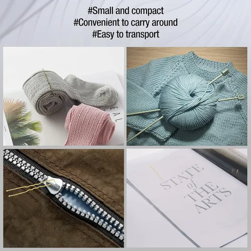 Miniatura 6 de Hoyols Pinzas en forma de U, pinzas de metal curvadas y onduladas para moño, horquilla para mujeres y niñas, peinados, cabello grueso y fino, 100