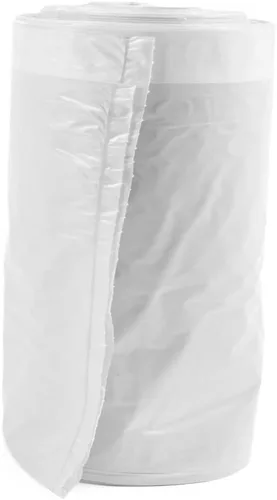 SEDLAV Bolsas de basura transparentes altas, capacidad de 10 galones, 125 unidades por paquete, bolsa de basura transparente. Bolsas de basura