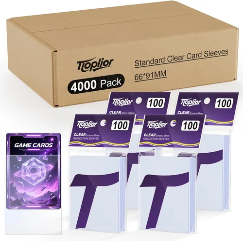 Miniatura 16 de Fundas para Cartas Coleccionables de Ajuste Perfecto, Fundas Mate TCG, Protector de Tarjetas Deportivas Suave para Tarjeta Fotográfica, Fácil