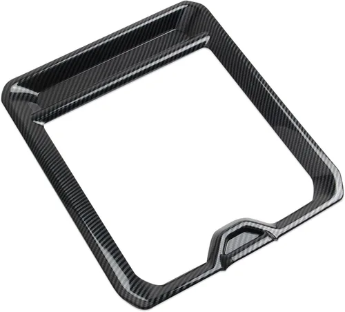 Miniatura 5 de Cubierta para reposabrazos delantero estilo fibra de carbono, accesorios para Dodge Ram 1500 2500 3500 2019-2026 (modelo A)