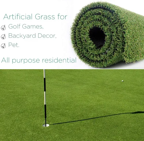 Miniatura 4 de Césped Artificial de Golf Pro Putting Green - Alfombra de Entrenamiento de Golf para Interiores y Exteriores, Césped Sintético Artificial