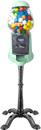 Miniatura 9 de Máquina clásica de chicle/dispensador de dulces, 9 pulgadas - negro