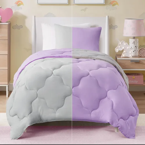Miniatura 39 de Comfort Spaces Vixie Juego de Edredón Reversible - Cubierta Acolchada Geométrica Casual de Moda, Ropa de Cama Acogedora Alternativa de Plumón
