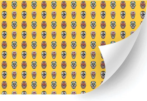 Miniatura 12 de HTV4U Vinilo de transferencia de calor con estampado de Halloween (zigzag de Halloween, 18.5 pulgadas x 3 yardas), papel de transferencia de prensa