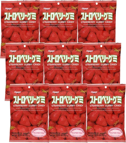 Miniatura 7 de Kasugai Fruit Assort - Caramelos de gomitas de 3.59 onzas (paquete de 3)