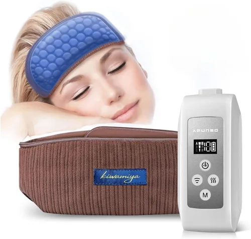 Masajeador de Cuero Cabelludo para la Cabeza, Instrumento de Masaje del Cuero Cabelludo, Masajeador Recargable con Airbag para Cabeza, Músculos,