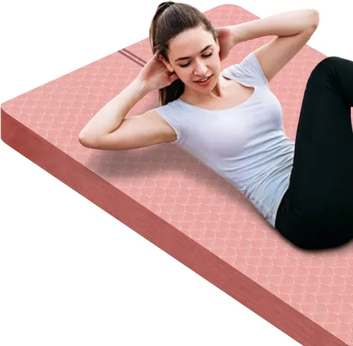 Miniatura 36 de nuveti Tapete Grande para Ejercicios - Tapete de Yoga de 15mm/20mm/30mm de Grosor Tapete de Ejercicios para Fitness, Yoga, Pilates, Estiramientos