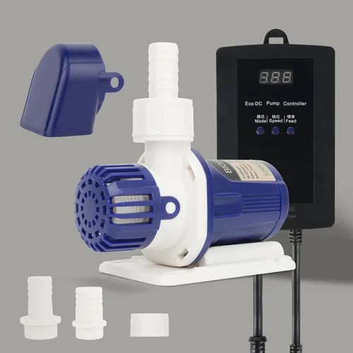 Miniatura 10 de LANDEN BIOSMO Bomba de agua de onda sinusoidal de 700 CC Bomba de retorno 700L/H (185 GPH) Limpieza de acuarios de alto rendimiento, funcionamiento