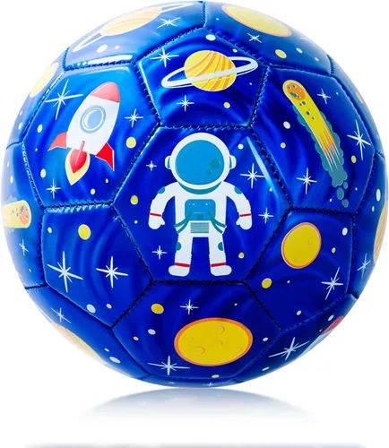 Balón de fútbol tamaño 4, tamaño 3, tamaño 2 con bomba desinflada, juguetes de dinosaurio de unicornio con purpurina para niños pequeños, juegos