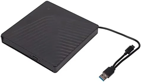 Unidad de DVD externa portátil portátil de 5 Gbps, USB 3.0 SATA DVD Writer, Modo de suspensión de ahorro de energía, para unidad de DVD SATA de