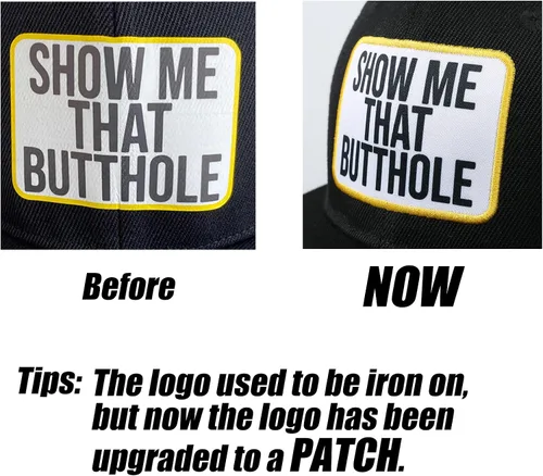 Miniatura 3 de LGBTQ Rainbow Show Me The Butthole Trucker Sombrero para hombre y mujer
