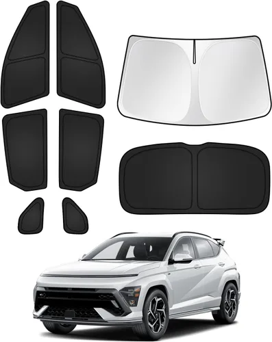 Miniatura 133 de Canvcle Parasol para parabrisas para Honda Civic de 11ª generación 2022-2025 2026 (no para Hatchback), kit de cubierta para ventana trasera lateral