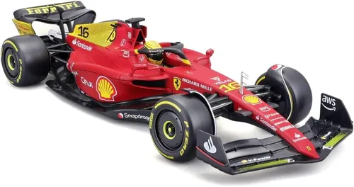 Miniatura 3 de BBURAGO - Hierro F1-75 - Italia Monza GP 2022-1/18, Rojo/Amarillo