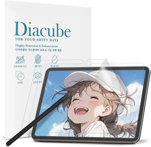 Miniatura 10 de [Paquete de 2] Protector de pantalla Paperfeel para Samsung Galaxy Tab S6 Lite de 10.4 pulgadas (2024/2022/2020), película PET mate antirreflejos