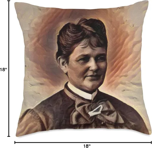 Miniatura 4 de Boricua SoLunAgua Lola Rodriguez De TIO I Boricua I Puerto Rico I Hero - Almohada (18 x 18 pulgadas), multicolor