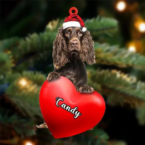 Miniatura 72 de Adornos de Navidad personalizados para perros, nombre personalizado, adorno de Malamute de Alaska, adornos acrílicos, regalos de Navidad, amantes