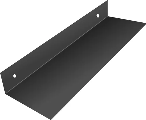 SIMOND STORE Estante flotante lineal, estante industrial de acero resistente montado en la pared, estante diseñado para bricolaje (12 x 8 x 2.5
